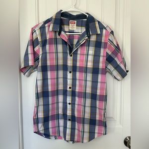 Wrangler Boy’s XXL 18 Short sleeved shirt